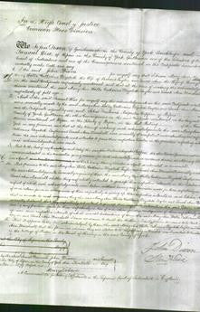 Court of Common Pleas - Mary Ann Walls, Catherine Elizabeth Taylor and Sarah Ann Marshall-Original Ancestry