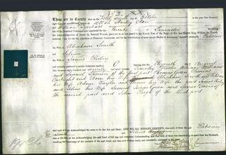 Deed by Married Women - Patience Smith and Selina Rubry-Original Ancestry