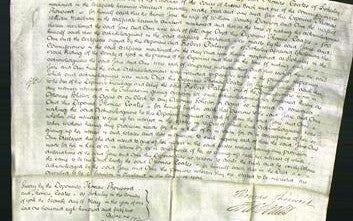 Court of Common Pleas - Jane Davison and Ann Mewburn-Original Ancestry