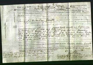 Deed by Married Women - Penelope Amelia Garrett-Original Ancestry
