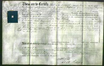 Deed by Married Women - Eliza Rebecca Raymond-Original Ancestry