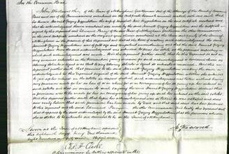 Court of Common Pleas - Harriett Gregory Higginbottom-Original Ancestry