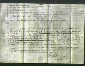 Deed by Married Women - Right Honorable Mary Elizabeth Lady Vivian-Original Ancestry