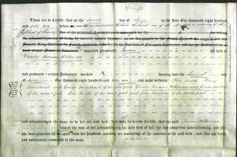 Deed by Married Women - Susan Wilkinson-Original Ancestry