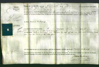 Deed by Married Women - Charlotte Vickerstaff-Original Ancestry