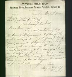 Letterhead - Wagner Bros. & Co.