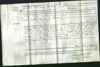 Deed by Married Women - Eliza Mary Harding-Original Ancestry