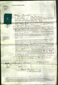 Court of Common Pleas - Mary Hill-Original Ancestry