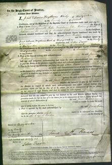 Court of Common Pleas - Jane Hodson-Original Ancestry