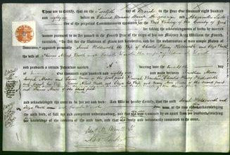 Deed by Married Women - Sarah Holdsworth, Eliza Booth, Sarah Wood-Original Ancestry