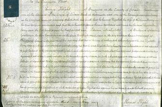 Court of Common Pleas - Elizabeth Berry-Original Ancestry