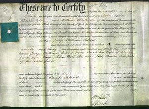 Deed by Married Women - Sarah Calvert-Original Ancestry