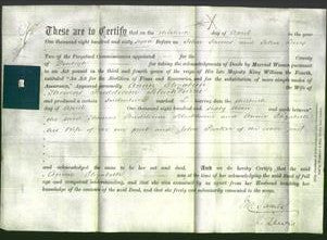 Deed by Married Women - Annie Elizabeth Blackburne-Original Ancestry