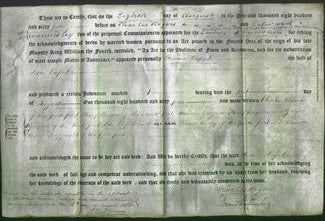 Deed by Married Women - Rosina Oxford-Original Ancestry