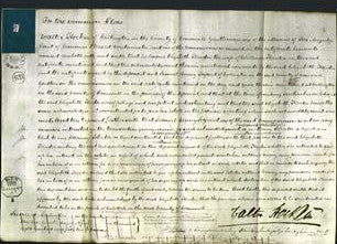 Court of Common Pleas - Elizabeth Hender-Original Ancestry