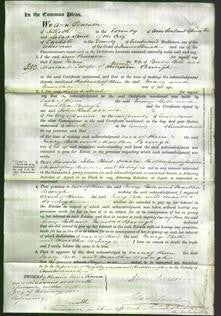 Court of Common Pleas - Mary Bell and Martha Brough-Original Ancestry