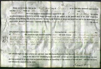 Deed by Married Women - Elizabeth Bennett-Original Ancestry