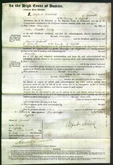 Court of Common Pleas - Martha Cordy-Original Ancestry