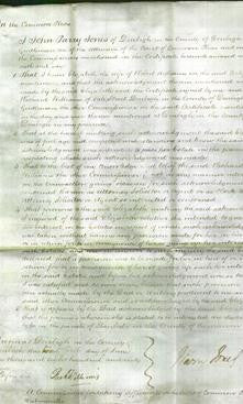 Court of Common Pleas - Elizabeth Williams-Original Ancestry