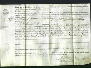 Deed by Married Women - Ann Teresa Smith-Original Ancestry