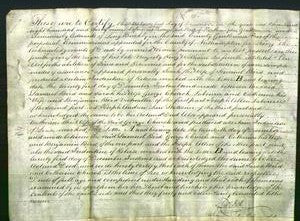 Deed by Married Women - Sarah Bird, Catherine Church-Original Ancestry