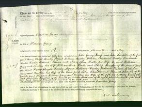 Deed by Married Women - Caroline Greig-Original Ancestry