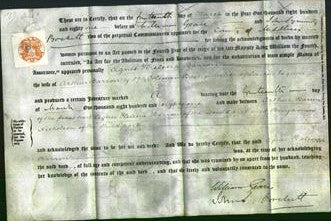 Deed by Married Women - Agnes Helena Barron-Original Ancestry