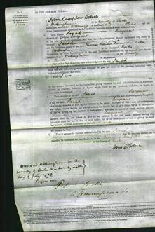 Court of Common Pleas - Sarah Sargeant-Original Ancestry