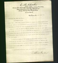 Letterhead - E.B. Schenk