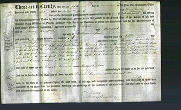 Deed by Married Women - Deborah Ransome and Margaret Smee-Original Ancestry