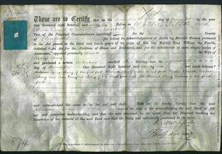 Deed by Married Women - Charlotte Strong-Original Ancestry