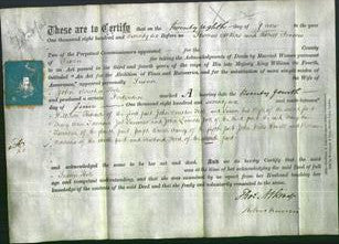 Deed by Married Women - Susan Hole-Original Ancestry