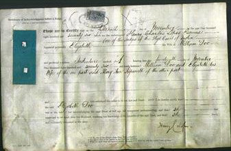 Deed by Married Women - Elizabeth Doo-Original Ancestry