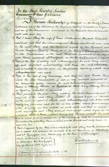 Court of Common Pleas - Mary Matthews-Original Ancestry