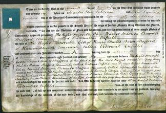 Deed by Married Women - Alice Harriet Frederia Baroness Stratford-Original Ancestry