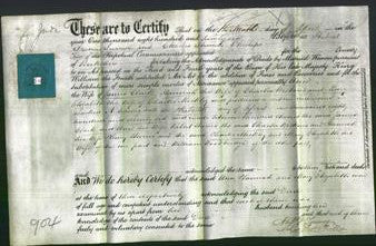 Deed by Married Women - Ann Clark, Hannah Wilkins and Mary Elizabeth Mickley-Original Ancestry