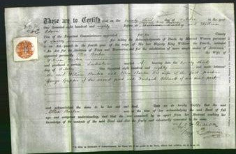 Deed by Married Women - Ellen Burton-Original Ancestry