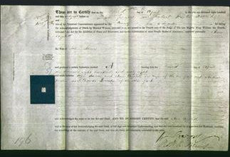 Deed by Married Women - Ann Elizabeth Hames-Original Ancestry