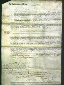 Court of Common Pleas - Mary Foulkes-Original Ancestry