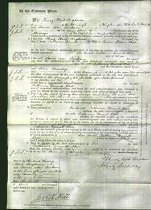 Court of Common Pleas - Catherine Dennett Bell-Original Ancestry