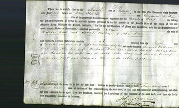 Deed by Married Women - Ann Bax and Sarah Bax-Original Ancestry