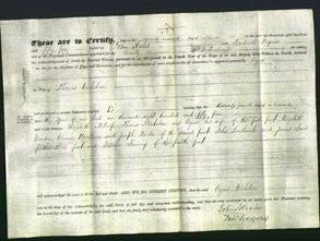 Deed by Married Women - Agnes Nicholson-Original Ancestry