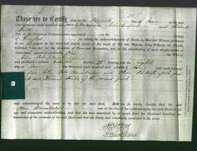 Deed by Married Women - Olive Brambridge-Original Ancestry
