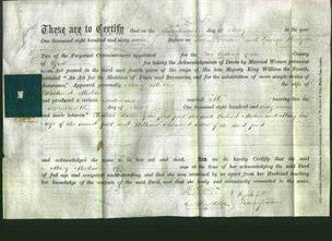 Deed by Married Women - Mary Merkin-Original Ancestry