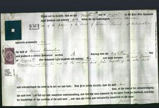 Deed by Married Women - Ann Ravenshear-Original Ancestry