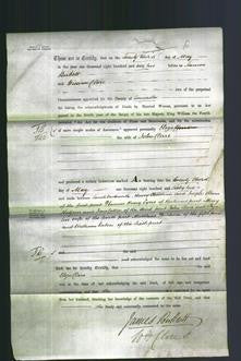 Deed by Married Women - Eliza Clare-Original Ancestry