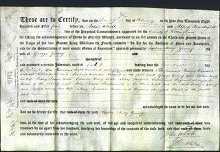 Deed by Married Women - Sophia Mary Young-Original Ancestry