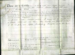 Deed by Married Women - Elizabeth Osgerby-Original Ancestry