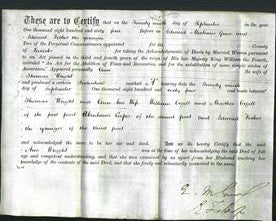 Deed by Married Women - Ann Wright-Original Ancestry