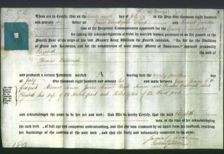 Deed by Married Women - Elizabeth Bullough-Original Ancestry